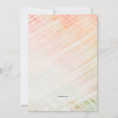 デカデントデッセルツシェフセージュパーティー招待状 招待状 (裏面)