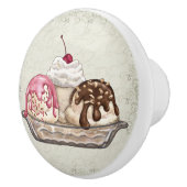 デカデントネポリタンのアイスクリームサンデドローププル セラミックノブ (右)