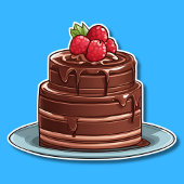 デカデントラズベリーファッジケーキ防水 シール