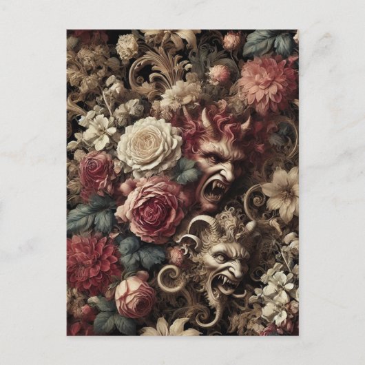 デカデント・デヴィリー – ゴシック・バロック シーズンポストカード (正面)