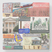 デカトゥールコースター、デカトゥール、デカトゥールジョージアコースター ストーンコースター (正面)