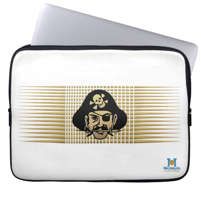 デカトゥールレイダーズ#1 ラップトップスリーブ (正面)