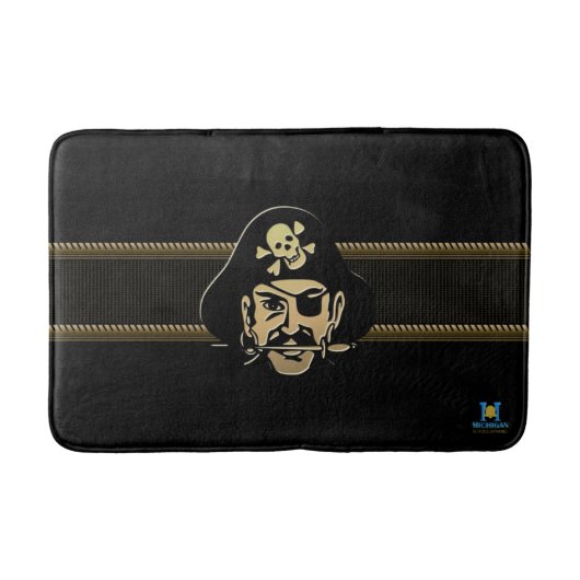 デカトゥールレイダーズ#4 バスマット (正面)