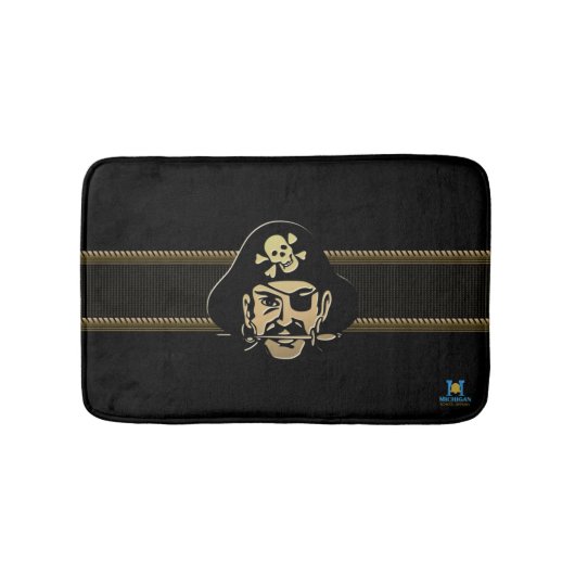 デカトゥールレイダーズ#4 バスマット (正面)