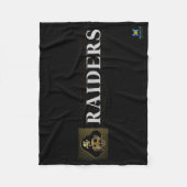 デカトゥールレイダーズ#6 フリースブランケット (正面)