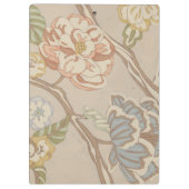 デカニアオルガンザチンツフローラデザイン クリップボード (裏面)