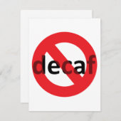 デカフだ！ エンクロージャーカード (正面/裏面)