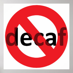 デカフだ! ポスター