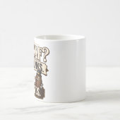 デカフェは嫌い  コーヒーマグカップ (中央)