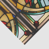 デカフェイクップクラフトチップ用ステンドグラスのオウム 薄葉紙 (詳細)