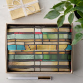 デカフェイクップクラフト用ステンドグラスグランドピアノ 薄葉紙 (ギフト)