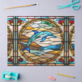 デカフェイクップクラフト用ステンドグラス 薄葉紙 (クラフト)