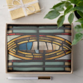 デカフェイクップクラフト用ステンドグラス 薄葉紙 (ギフト)