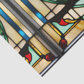 デカフェイクップクラフト組織用ステンドグラスフクロウ 薄葉紙 (詳細)