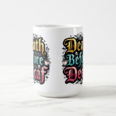 デカフ前の死 コーヒーマグカップ (中央)