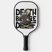 デカフ前の死 ピックルボールラケット (裏面)