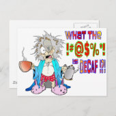 デカフ？ ポストカード (正面/裏面)