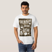 デカフ《写真》ぼけ味Tシャツ前の死 Tシャツ (正面フル)