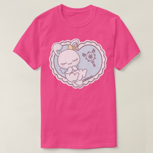 デカプター桜モモちゃんスウィートハート Tシャツ (デザイン正面)