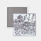 デカメロンのシーン マグネット (正面/裏面)