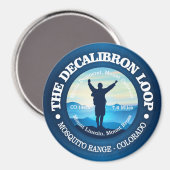 デカリブロンループ（ハイキング） マグネット (正面/裏面)