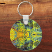 デカルコマニアック交差点 キーホルダー (正面)