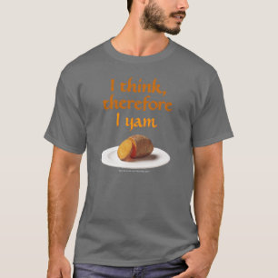デカルトのしゃれ Tシャツ