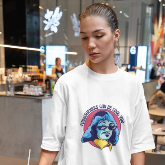 デカルトカッコいい哲学者 Tシャツ