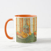 デカンターとレモンズのプレート:ヴィンセント・ヴァン・ゴッホ マグカップ (左)