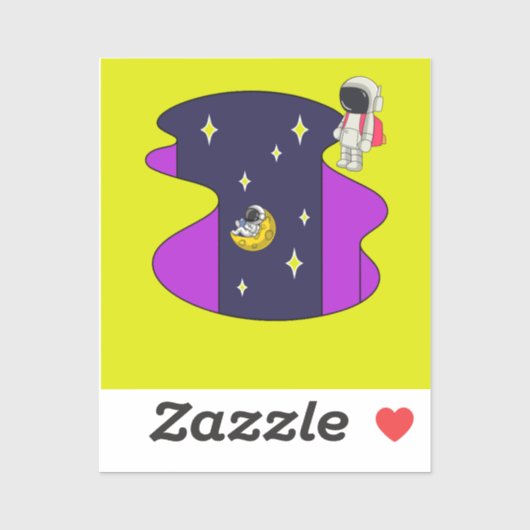 デカールの宇宙飛行士 シール (シート)
