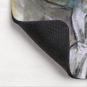 デガスでストレッチするダンサー マウスパッド (コーナー)