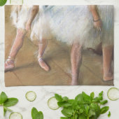 デガスによるダンス審査、ヴィンテージ・バレエ キッチンタオル (折り畳み)