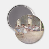 デガスによるバレエリハーサル マグネット (正面/裏面)