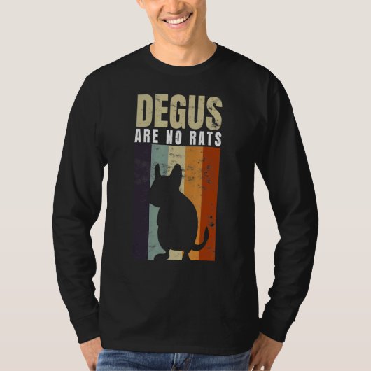 デガスはネズミの動物のデグではない Tシャツ (正面)