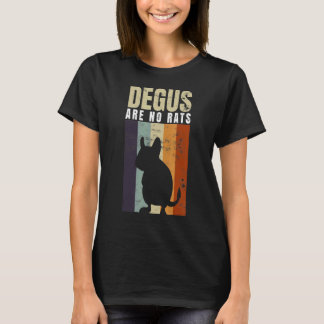 デガスはネズミの動物のデグではない Tシャツ