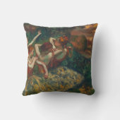 デガスアート4人のダンサー クッション (裏面)