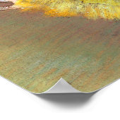 デガスステージバレエダンサー ポスター (角)