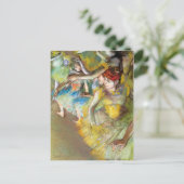 デガスステージバレエダンサー ポストカード (スタンド正面)