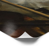 デガスダンスクラスバレエダンサーバレリーナアート ポスター (コーナー)