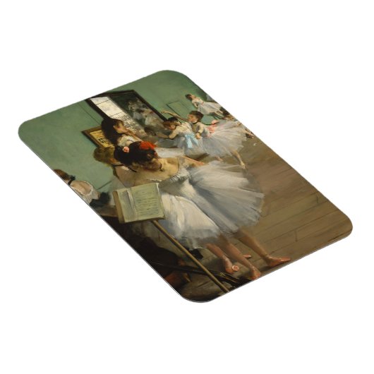 デガスダンスクラスバレエダンサーバレリーナアート マグネット (右側)