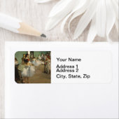 デガスダンスクラスバレエダンサーバレリーナアート ラベル (インサイチュ)