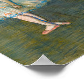 デガスバレエ絵画スター ポスター (角)