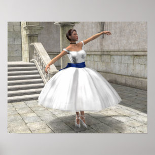 デガスバレリーナプリント ポスター