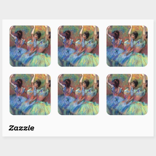 デガス三名 スクエアシール (シート)