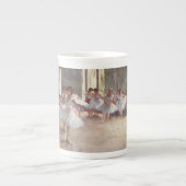 デガス・バレエ・リハーサル ボーンチャイナマグカップ (正面)