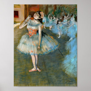 デガス・バレエ・絵画スター ポスター
