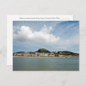 デガンヴィー・ノース・ウェールズ ポストカード (正面/裏面)