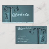 デキスぶら下がったトローズオンステンレス鋼IVスタンド 名刺 (正面/裏面)