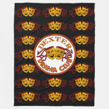 デキスターの戯曲悲劇のマスクとの大きいフリースの黒