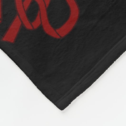 デキスターの戯曲悲劇のマスクとの大きいフリースの黒 フリースブランケット (角)